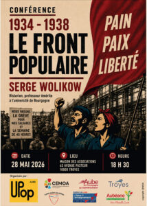 UNE CONF&Eacute;RENCE POUR COMPRENDRE UN MOMENT CL&Eacute; DE L&rsquo;HISTOIRE SOCIALE, POLITIQUE ET CULTURELLE DE LA FRANCE