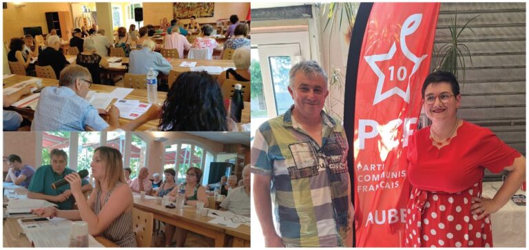 LES COMMUNISTES AUBOIS RÉUNIS EN CONGRÈS DÉPARTEMENTAL
