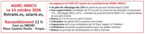 BUDGET 2027 : LES RETRAITÉS RIPOSTENT